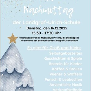 Einladung zum Adventlichen Nachmittag