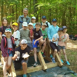 Waldjugendspielen im Waldhaus Einsiedel bei Bruck (GS Trausnitz)