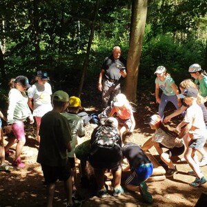 Waldjugendspielen im Waldhaus Einsiedel bei Bruck (GS Trausnitz)