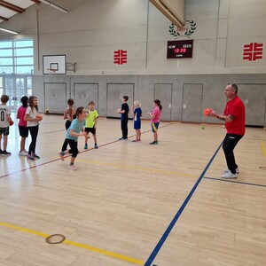 Handballaktionstag an der Grundschule