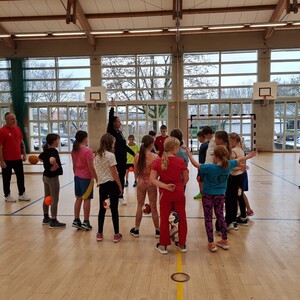 Handballaktionstag an der Grundschule
