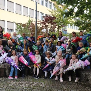 Erster Schultag an der Landgraf-Ulrich-Schule in Pfreimd