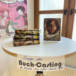 Besuch der Klasse 5a in der Stadtbibliothek