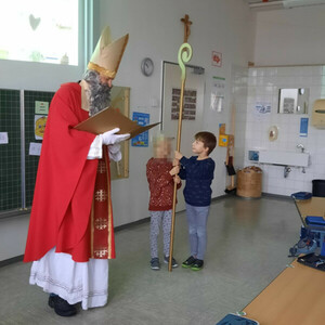 Besuch vom Nikolaus