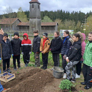 Teilnahme der Klasse 5a am Projekt „Klasse Freilandmuseum“