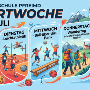 Sportwoche an der Landgraf-Ulrich-Mittelschule Pfreimd
