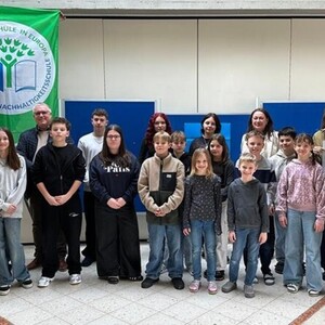 Auszeichnung der Landgraf-Ulrich-Schule zur Umweltschule