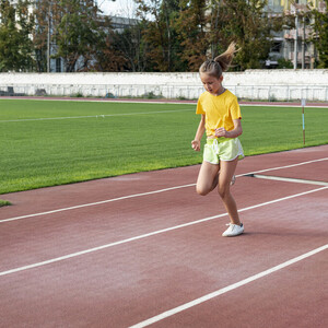 Leichtathletikwettwerb der Grundschule